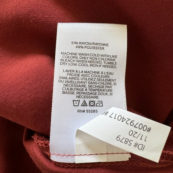 Express Satin Slip Dress Bias Cut Cowl Neck - Picture 7 of 7